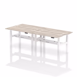 Dynamic Air Back-to-Back W1400 x D600mm Height Adjustable Sit Stand 4