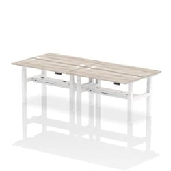 Dynamic Air Back-to-Back W1400 x D600mm Height Adjustable Sit Stand 4