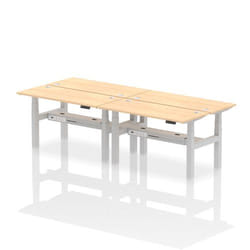 Dynamic Air Back-to-Back W1400 x D600mm Height Adjustable Sit Stand 4