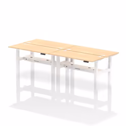 Dynamic Air Back-to-Back W1400 x D600mm Height Adjustable Sit Stand 4
