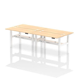 Dynamic Air Back-to-Back W1400 x D600mm Height Adjustable Sit Stand 4
