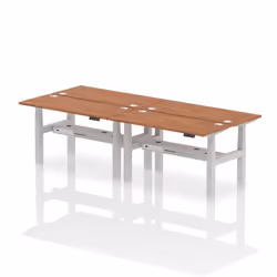 Dynamic Air Back-to-Back W1400 x D600mm Height Adjustable Sit Stand 4