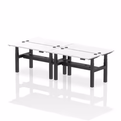 Dynamic Air Back-to-Back W1400 x D600mm Height Adjustable Sit Stand 4