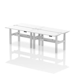 Dynamic Air Back-to-Back W1400 x D600mm Height Adjustable Sit Stand 4