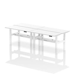 Dynamic Air Back-to-Back W1400 x D600mm Height Adjustable Sit Stand 4