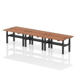Dynamic Air Back-to-Back W1400 x D600mm Height Adjustable Sit Stand 6