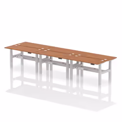 Dynamic Air Back-to-Back W1400 x D600mm Height Adjustable Sit Stand 6
