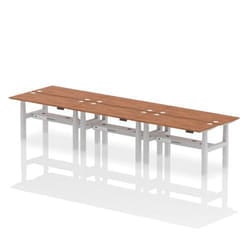 Dynamic Air Back-to-Back W1400 x D600mm Height Adjustable Sit Stand 6