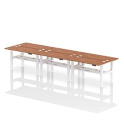 Dynamic Air Back-to-Back W1400 x D600mm Height Adjustable Sit Stand 6