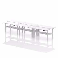 Dynamic Air Back-to-Back W1400 x D600mm Height Adjustable Sit Stand 6