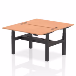 Dynamic Air Back-to-Back W1400 x D800mm Height Adjustable Sit Stand 2