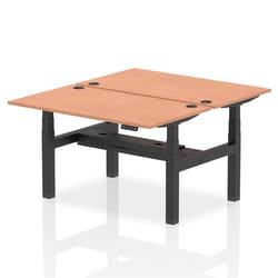 Dynamic Air Back-to-Back W1400 x D800mm Height Adjustable Sit Stand 2