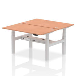 Dynamic Air Back-to-Back W1400 x D800mm Height Adjustable Sit Stand 2