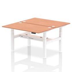 Dynamic Air Back-to-Back W1400 x D800mm Height Adjustable Sit Stand 2