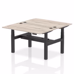Dynamic Air Back-to-Back W1400 x D800mm Height Adjustable Sit Stand 2