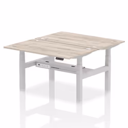 Dynamic Air Back-to-Back W1400 x D800mm Height Adjustable Sit Stand 2