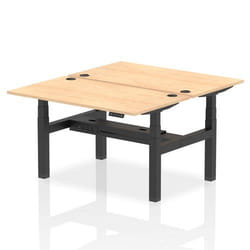 Dynamic Air Back-to-Back W1400 x D800mm Height Adjustable Sit Stand 2