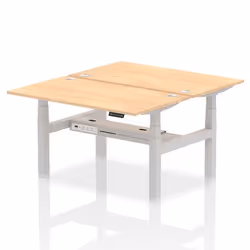 Dynamic Air Back-to-Back W1400 x D800mm Height Adjustable Sit Stand 2