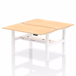 Dynamic Air Back-to-Back W1400 x D800mm Height Adjustable Sit Stand 2