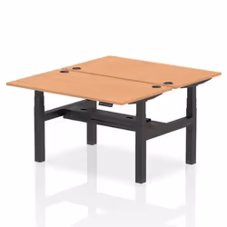 Dynamic Air Back-to-Back W1400 x D800mm Height Adjustable Sit Stand 2