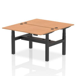 Dynamic Air Back-to-Back W1400 x D800mm Height Adjustable Sit Stand 2