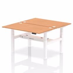 Dynamic Air Back-to-Back W1400 x D800mm Height Adjustable Sit Stand 2