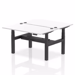 Dynamic Air Back-to-Back W1400 x D800mm Height Adjustable Sit Stand 2