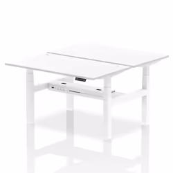 Dynamic Air Back-to-Back W1400 x D800mm Height Adjustable Sit Stand 2
