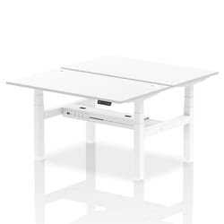 Dynamic Air Back-to-Back W1400 x D800mm Height Adjustable Sit Stand 2
