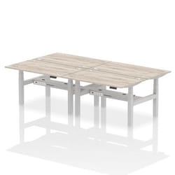 Dynamic Air Back-to-Back W1400 x D800mm Height Adjustable Sit Stand 4