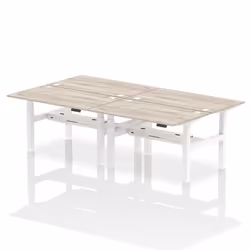 Dynamic Air Back-to-Back W1400 x D800mm Height Adjustable Sit Stand 4
