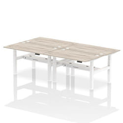 Dynamic Air Back-to-Back W1400 x D800mm Height Adjustable Sit Stand 4