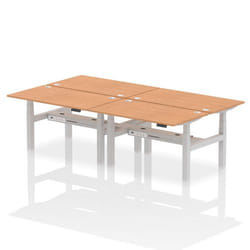 Dynamic Air Back-to-Back W1400 x D800mm Height Adjustable Sit Stand 4