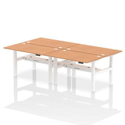 Dynamic Air Back-to-Back W1400 x D800mm Height Adjustable Sit Stand 4