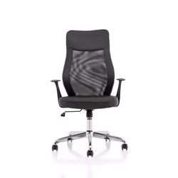 Dynamic Baye Mesh and PU Operator Chair Black OP000249 DD