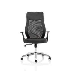 Dynamic Baye Mesh and PU Operator Chair Black OP000249 DD