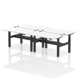 Dynamic Air Back-to-Back W1400 x D800mm Height Adjustable Sit Stand 4