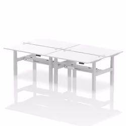 Dynamic Air Back-to-Back W1400 x D800mm Height Adjustable Sit Stand 4