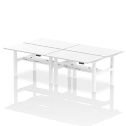 Dynamic Air Back-to-Back W1400 x D800mm Height Adjustable Sit Stand 4