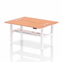 Dynamic Air Back-to-Back W1600 x D600mm Height Adjustable Sit Stand 2