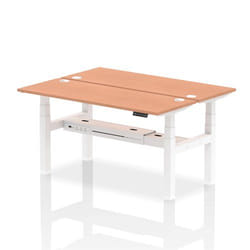 Dynamic Air Back-to-Back W1600 x D600mm Height Adjustable Sit Stand 2