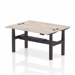 Dynamic Air Back-to-Back W1600 x D600mm Height Adjustable Sit Stand 2