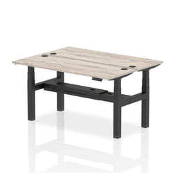 Dynamic Air Back-to-Back W1600 x D600mm Height Adjustable Sit Stand 2