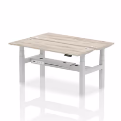 Dynamic Air Back-to-Back W1600 x D600mm Height Adjustable Sit Stand 2