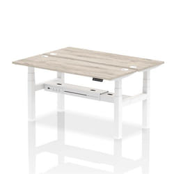 Dynamic Air Back-to-Back W1600 x D600mm Height Adjustable Sit Stand 2