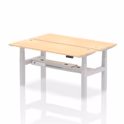 Dynamic Air Back-to-Back W1600 x D600mm Height Adjustable Sit Stand 2