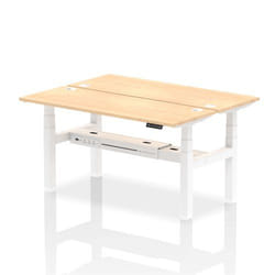 Dynamic Air Back-to-Back W1600 x D600mm Height Adjustable Sit Stand 2