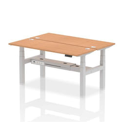 Dynamic Air Back-to-Back W1600 x D600mm Height Adjustable Sit Stand 2