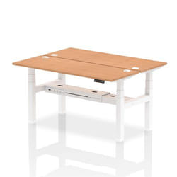 Dynamic Air Back-to-Back W1600 x D600mm Height Adjustable Sit Stand 2