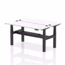 Dynamic Air Back-to-Back W1600 x D600mm Height Adjustable Sit Stand 2